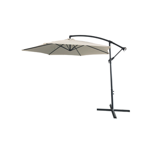 OMBRELLONE ALL.LAT. QUADRO MT.3 BEIGE C/AIR